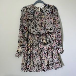 Ganni dress floral print